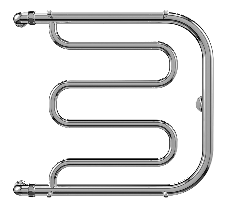 Фокстрот AISI 32х2 600х700 Полотенцесушитель  TERMINUS Норильск - фото 2